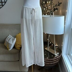 Jordan Taylor sheer swimsuit coverup pants SZ S-M